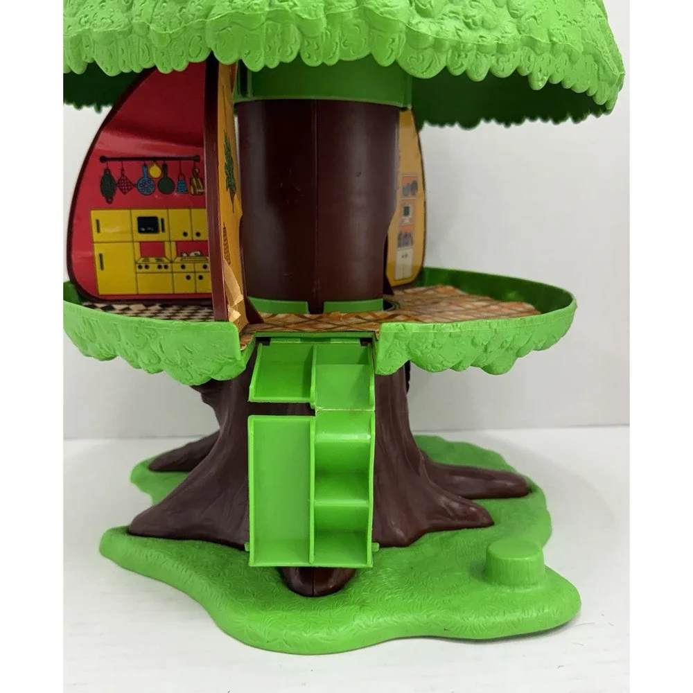 Vintage 1975 Kenner Tree Tots Tree House Shell Playset General Mills Fun Group - Picture 7 of 12
